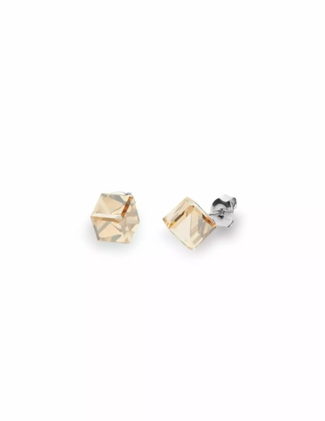 Aros Small Cube Studs