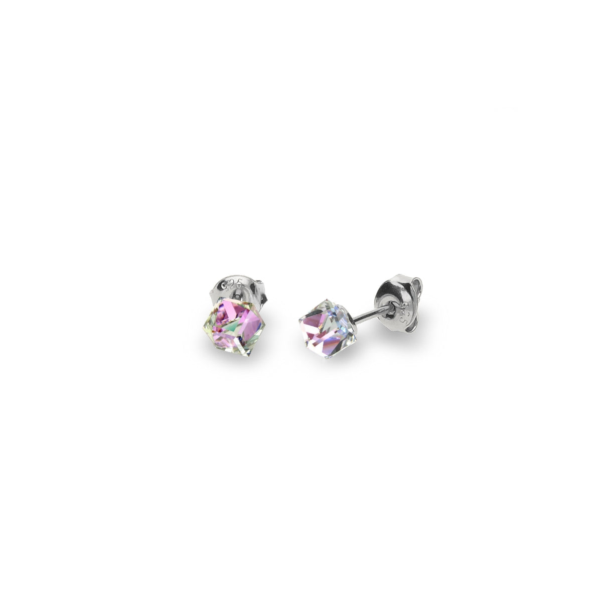 Aros Small Cube Studs