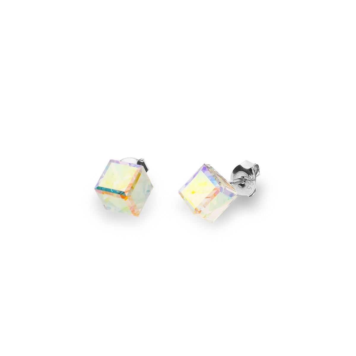Aros Medium Cube Studs