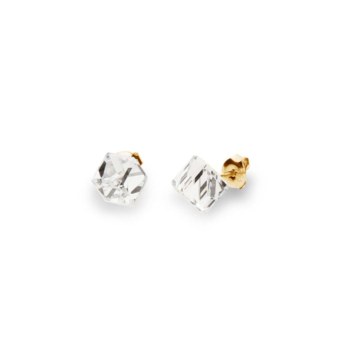 Aros Medium Cube Studs