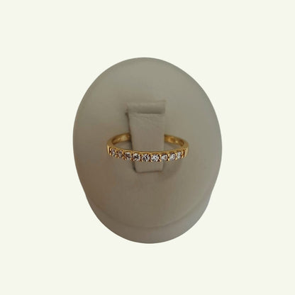 Anillo Oro 18 Kilates Modelo Destello del Rocío