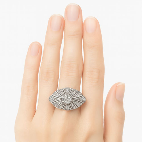 Anillo Flora - Anillo Oro 18k