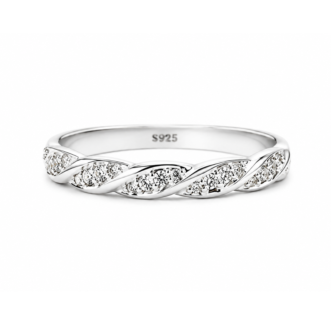 Anillo Olas - Plata 925