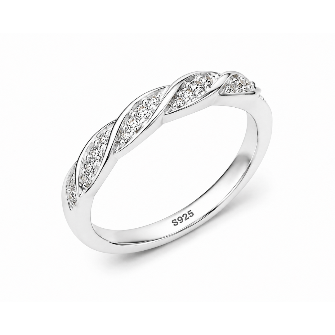 Anillo Olas - Plata 925