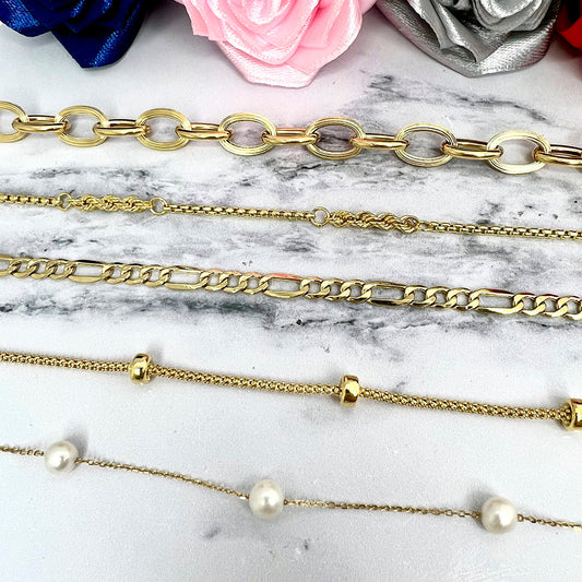Pulsera en oro amarillo