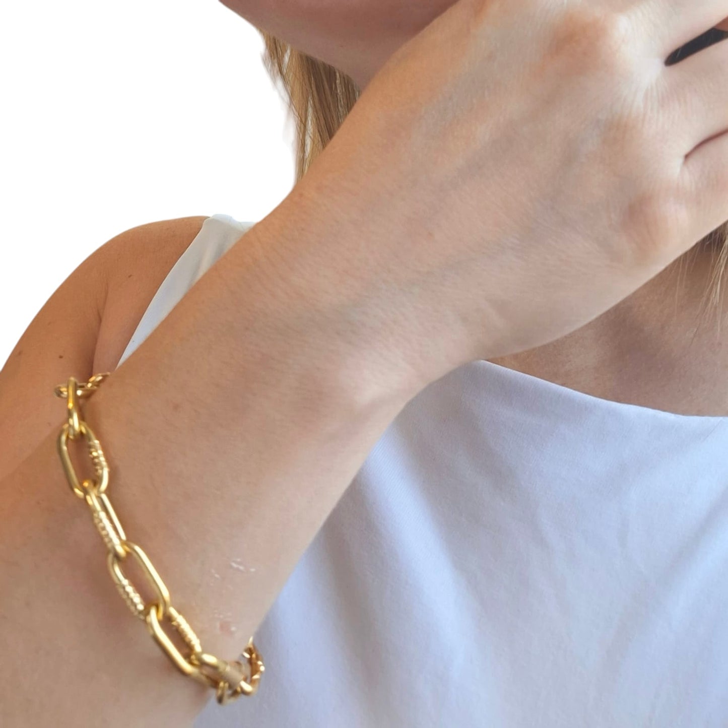 Pulsera Oro 18 Kilates Gold