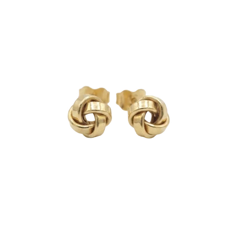 Aros Lazo Eterno - Aros Oro 18k