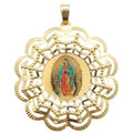 Colgante Aura de Guadalupe - Colgante Oro 18K