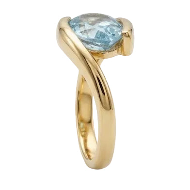 Anillo Gota de Luz - Anillo Oro 18k
