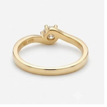 Anillo Aura - Anillo oro 18k