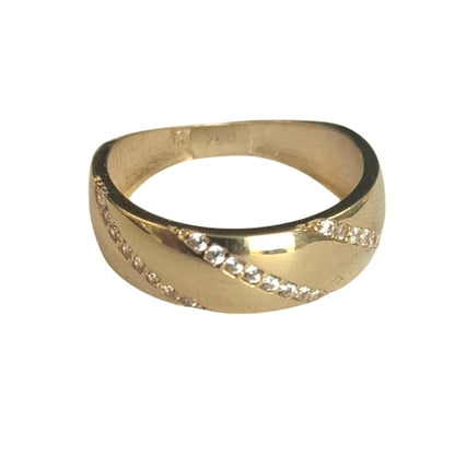 Anillo Oro 18 Kilates Rayo de Oro