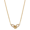 Collar Trio Radiante - Colgante Oro 18K