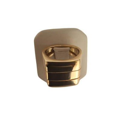 Anillo en Oro Amarillo Italiano 18 Kilates Reflejo Real