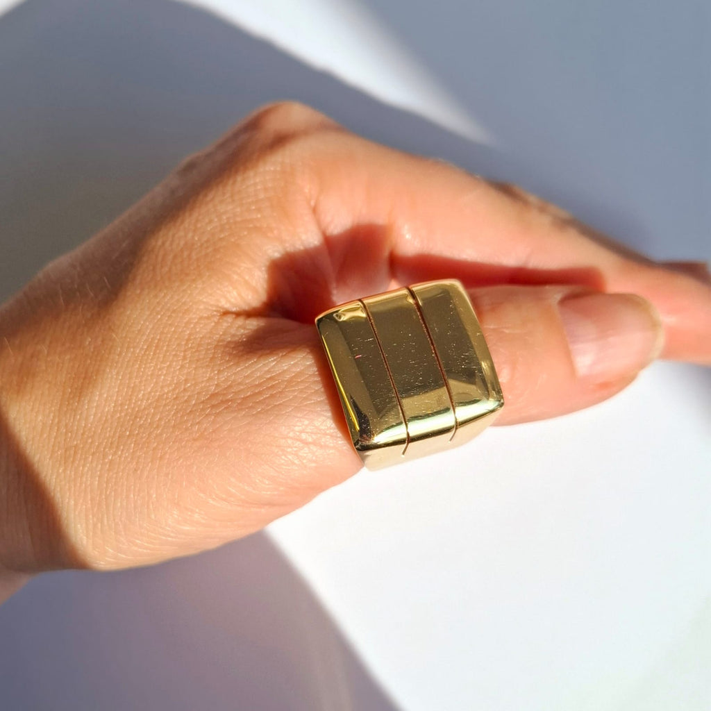 Anillo Bella Reflejo Real - Oro 18 Kilates