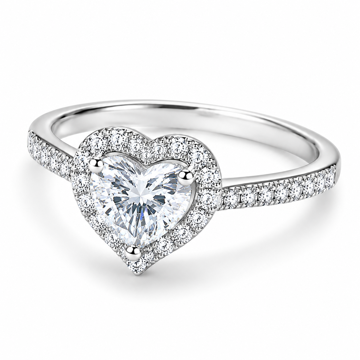 Anillo Corazon - Plata 925
