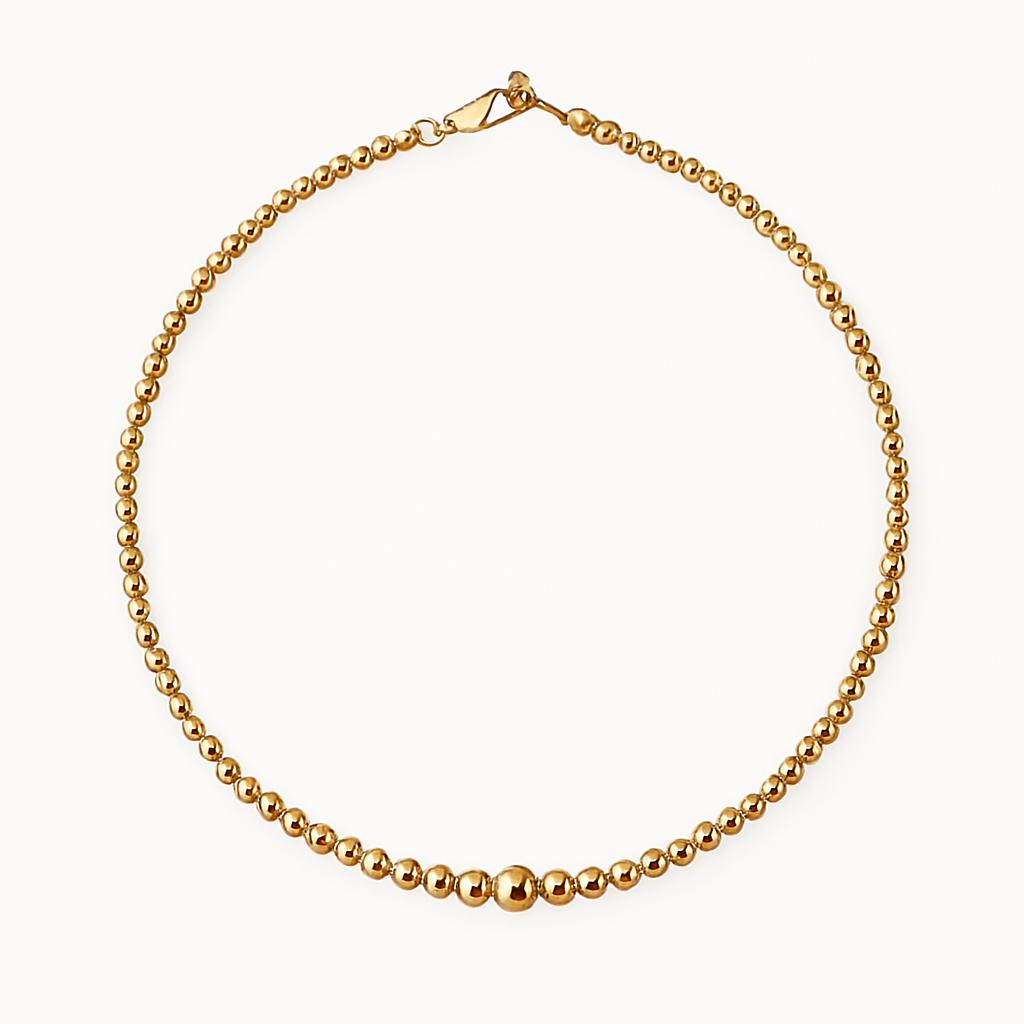 Collar Perlas de Oro