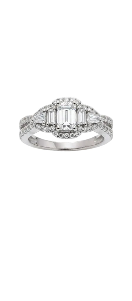 Anillo Tita Cristales - Anillo Plata 925