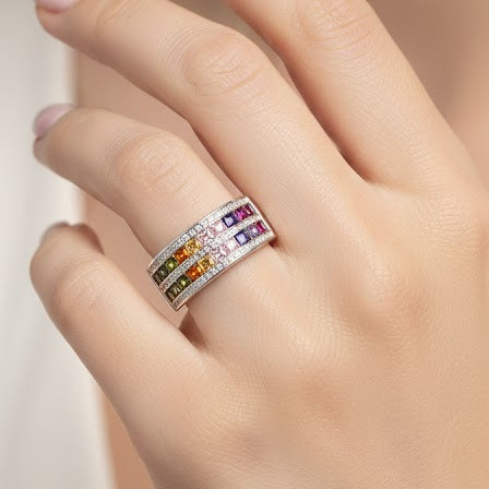 Anillo Josefa - Anillo Plata 925