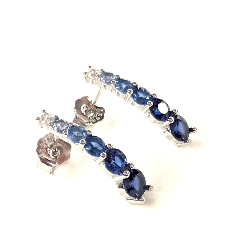 Aros cascada - Aros Plata 925