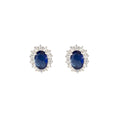 Aros Blue moon - Aros Plata 925