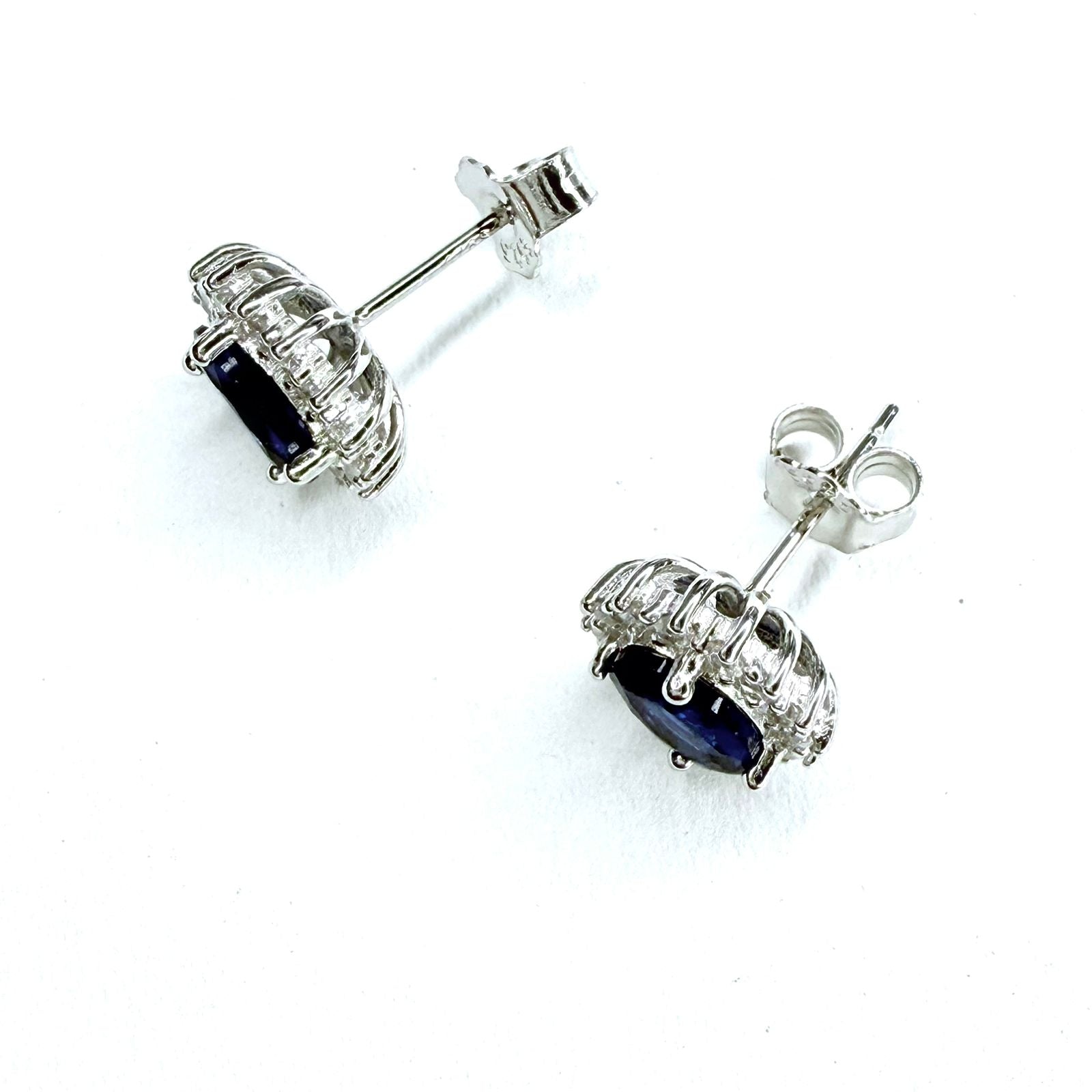Aros Blue moon - Aros Plata 925