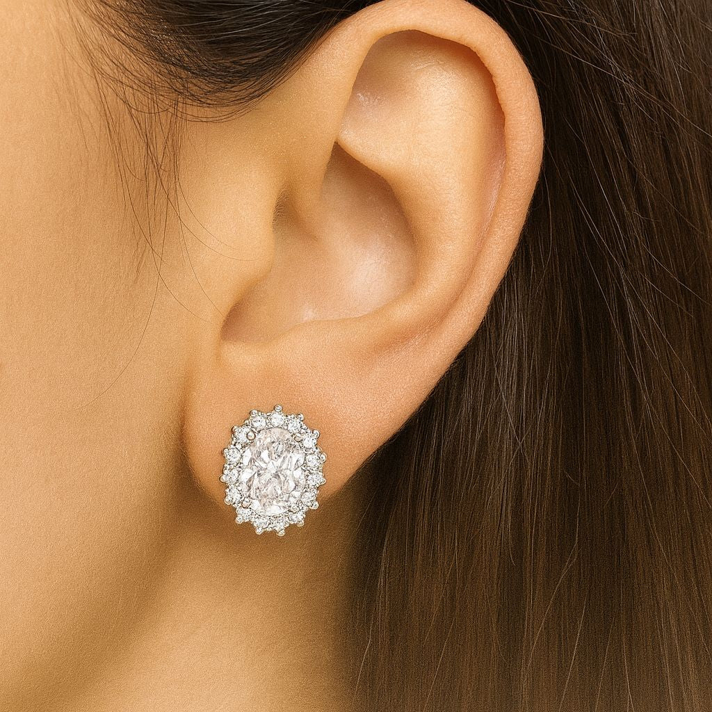 Aros moon - Aros Plata 925