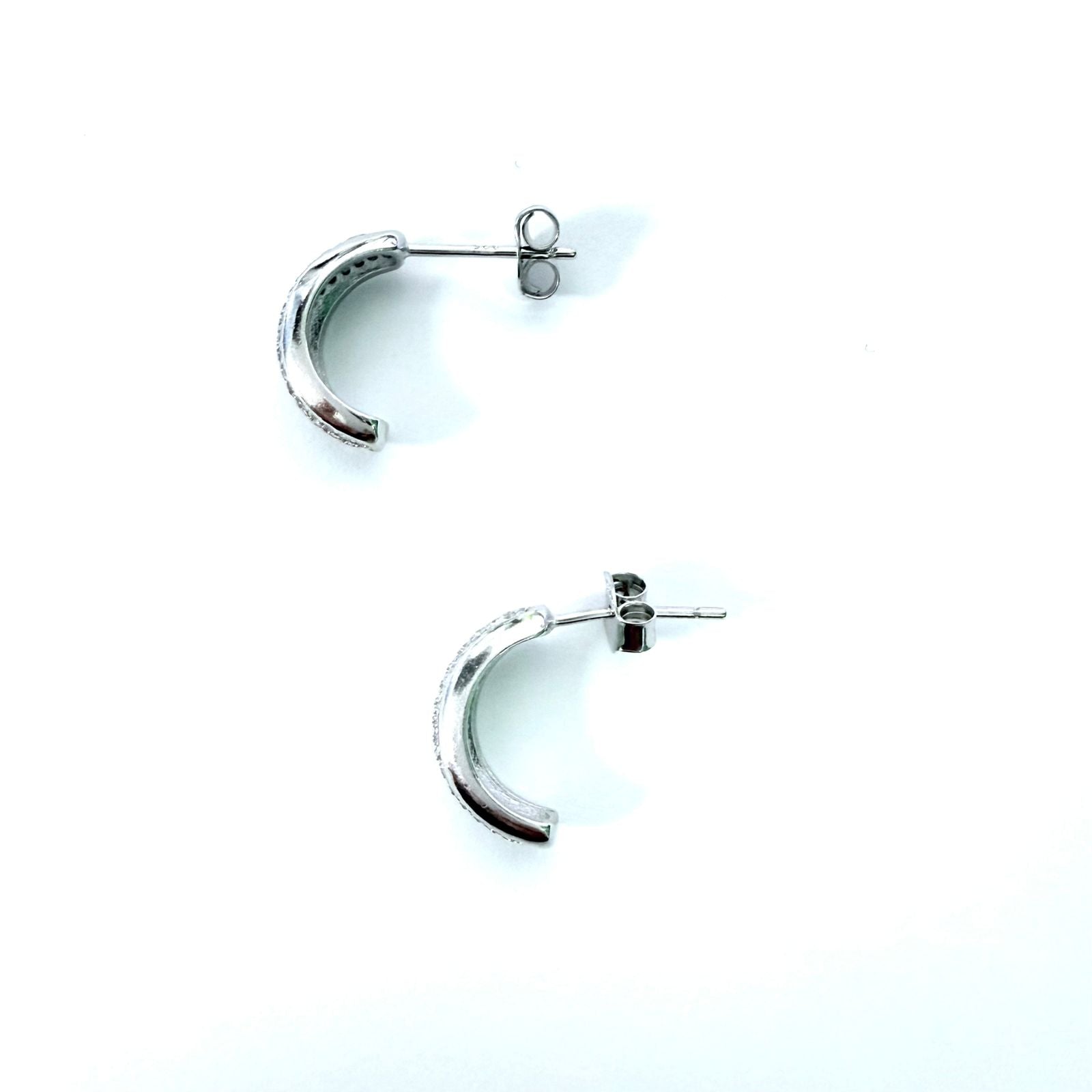 Aros media argolla - Aros Plata 925