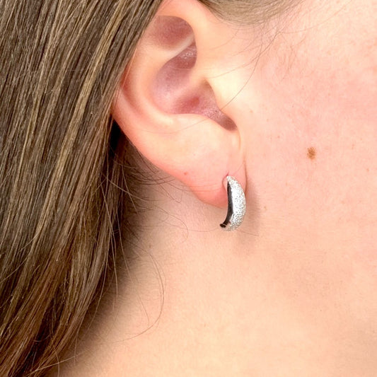 Aro Plata 925 media argolla