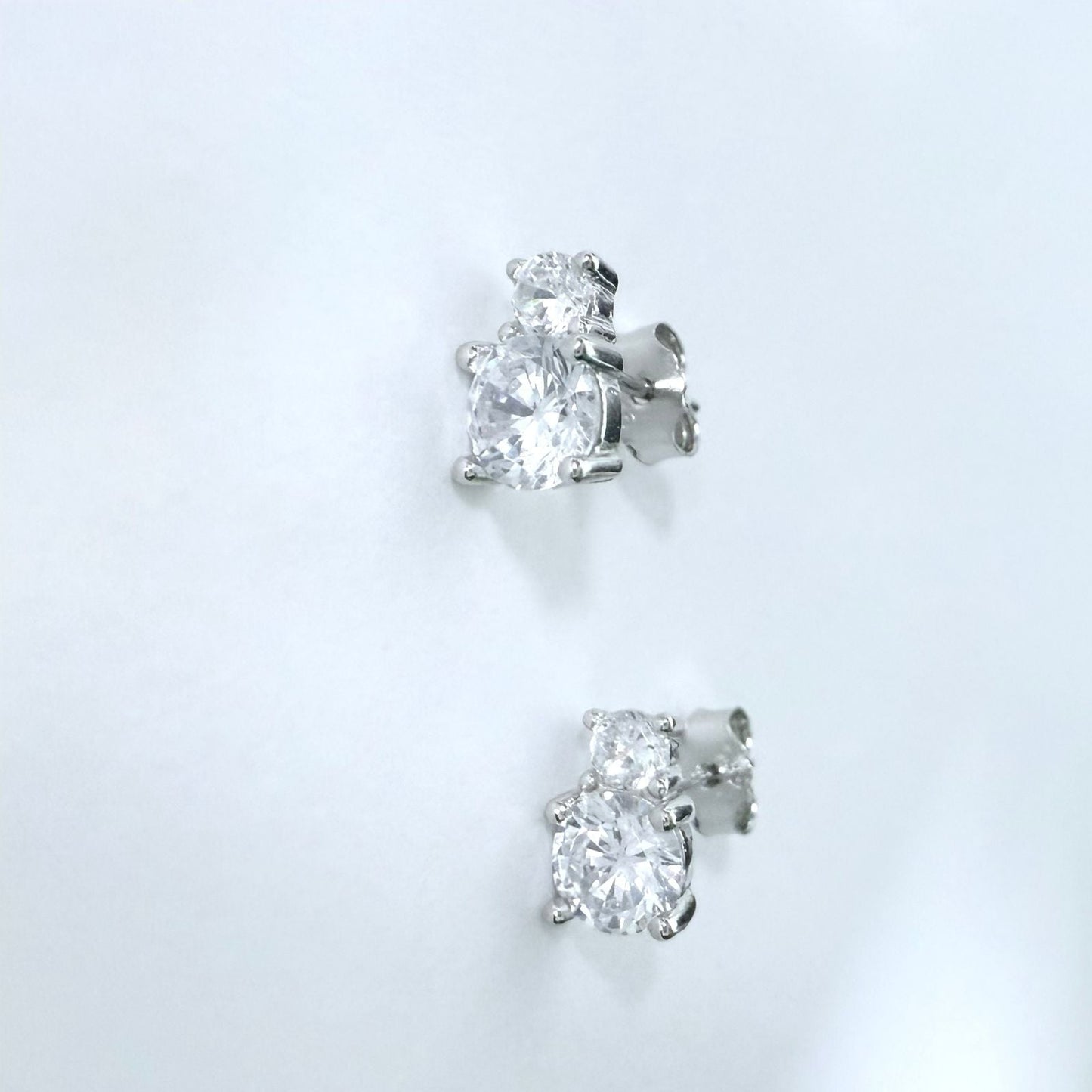 Aro Plata 925 doble lucero