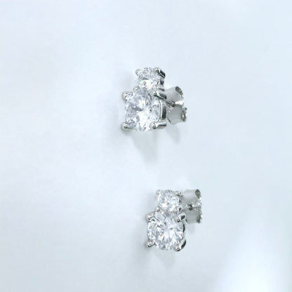 Aro Plata 925 doble lucero