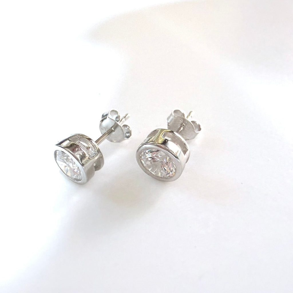 Aros punto de luz - Aros Plata 925