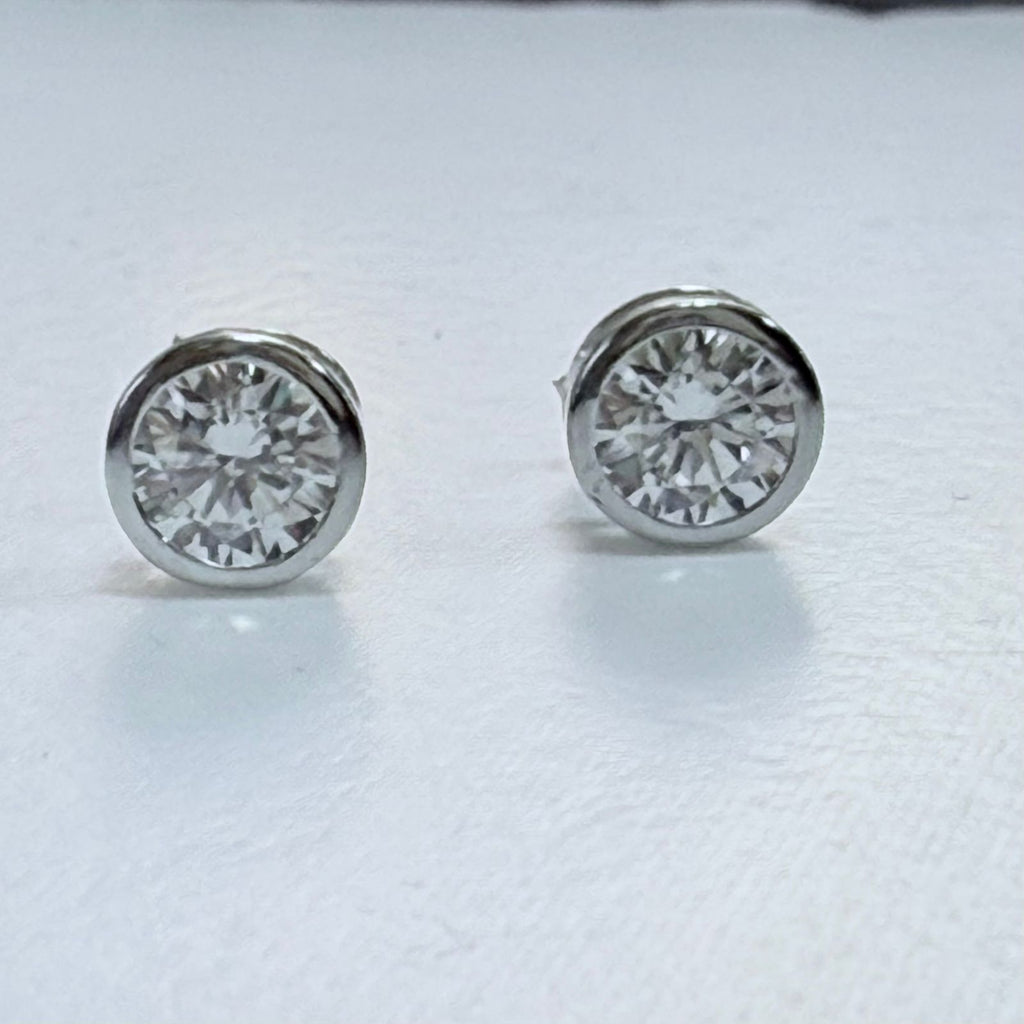 Aros punto de luz - Aros Plata 925