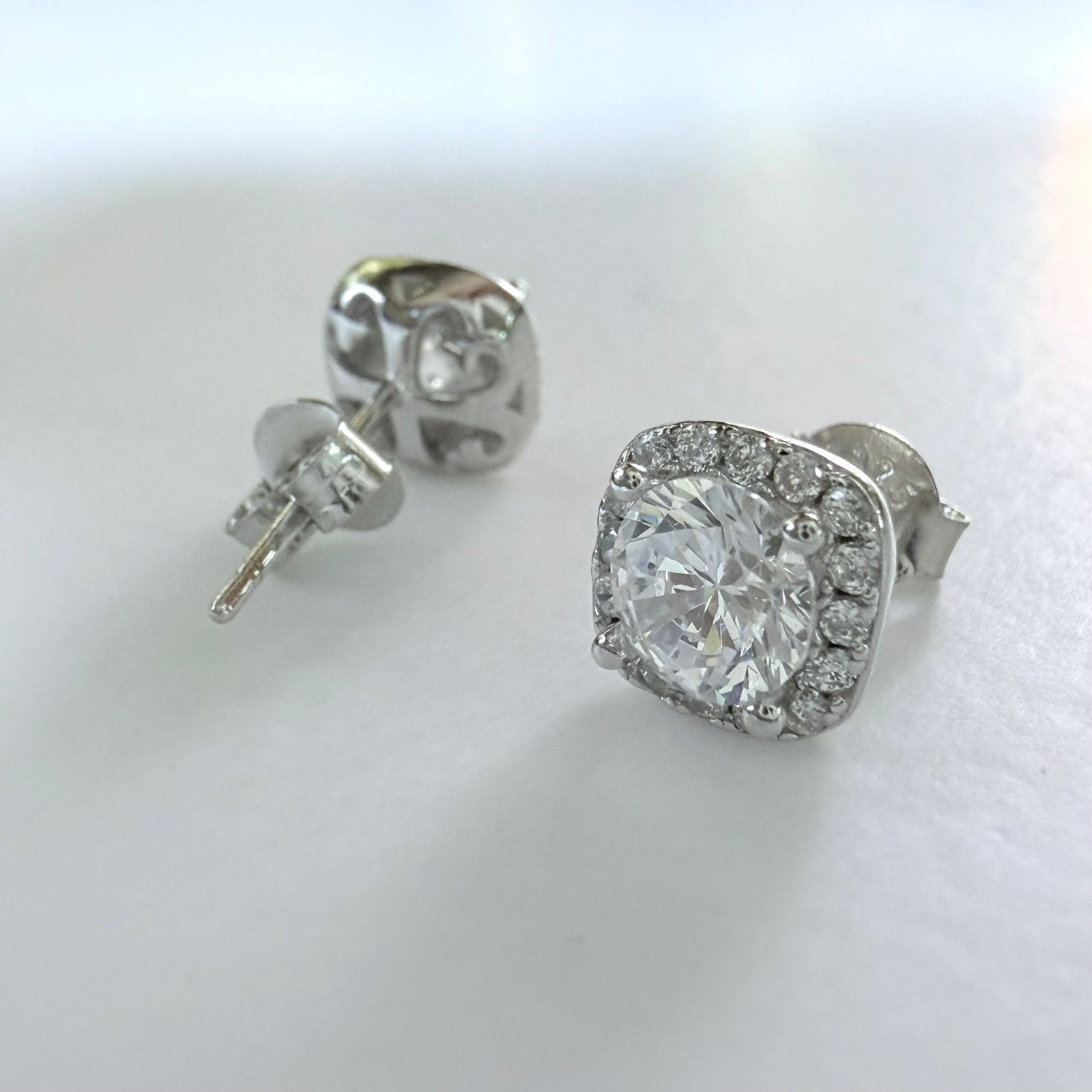 Aros punto de luz cuadrado