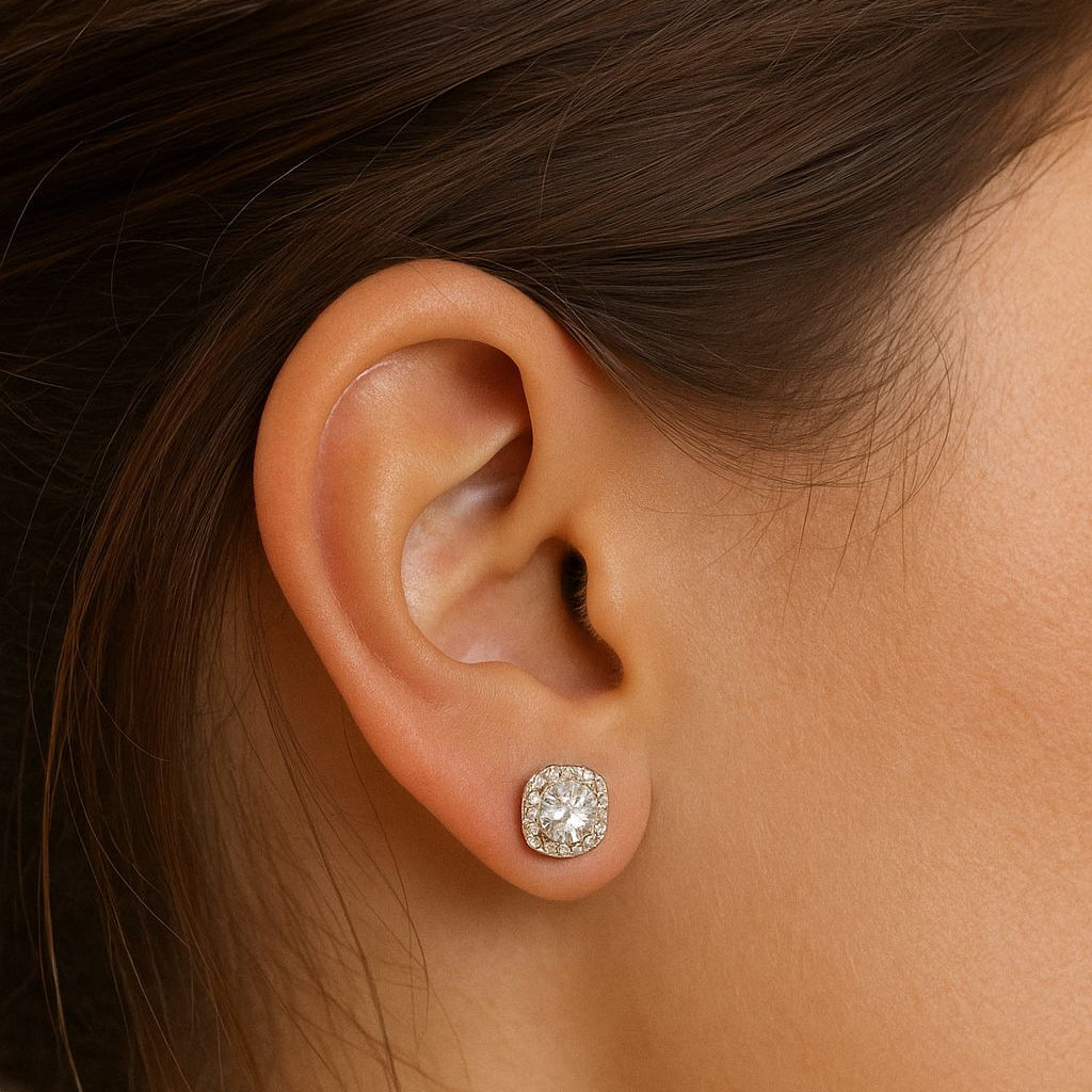 Aros punto de luz cuadrado