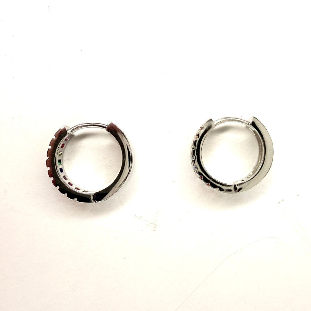 Aros Argolla multicolor - Aros Plata 925