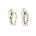 Aros Argolla serpiente - Aros Plata 925