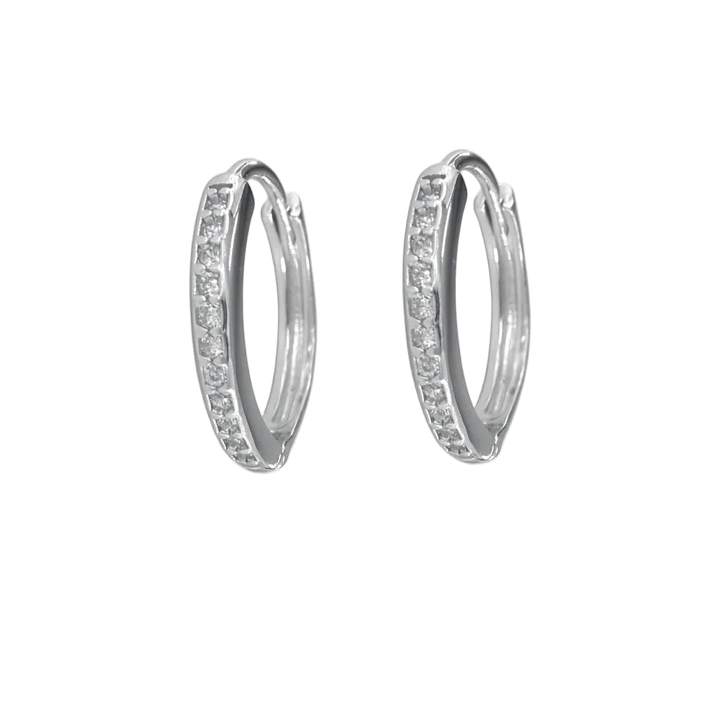 Aros Argollas Guilia - Aros Plata 925