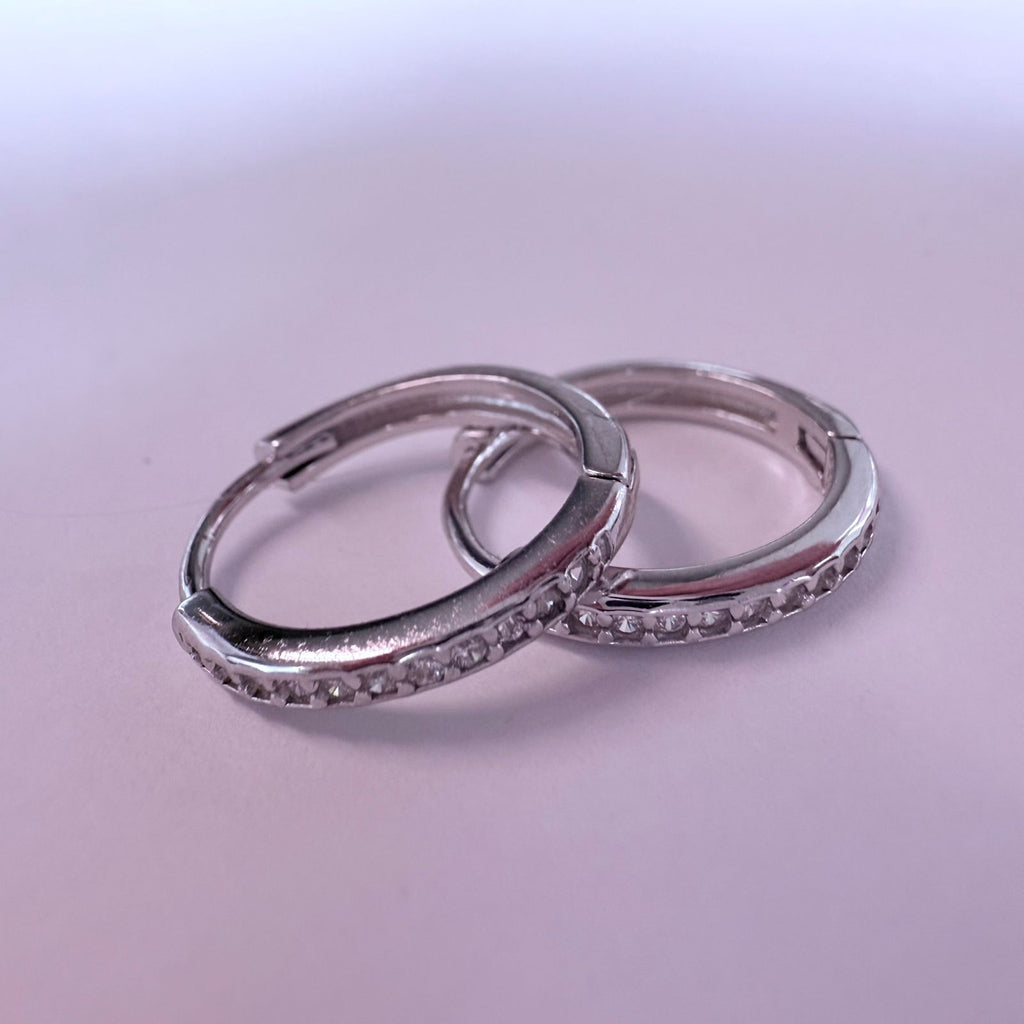 Aros Argollas Guilia - Aros Plata 925