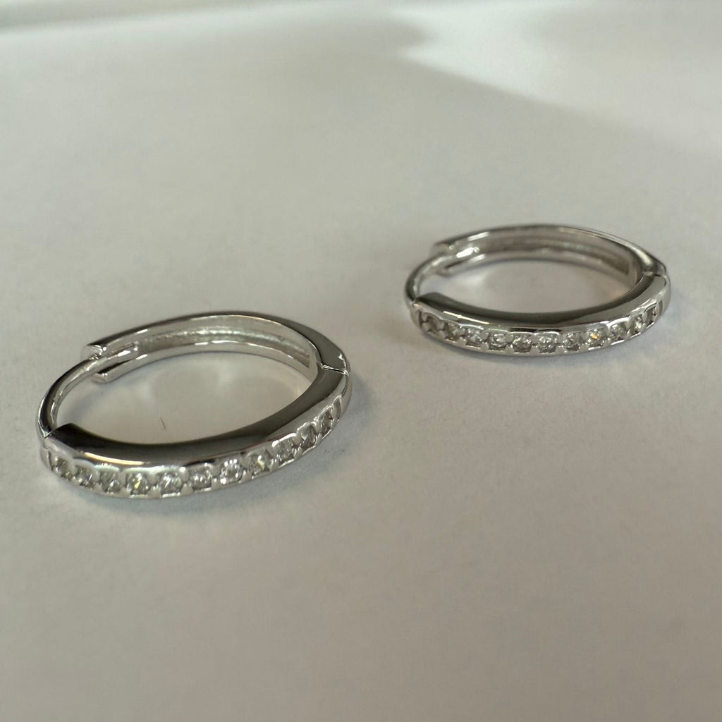 Aros Argollas Guilia - Aros Plata 925