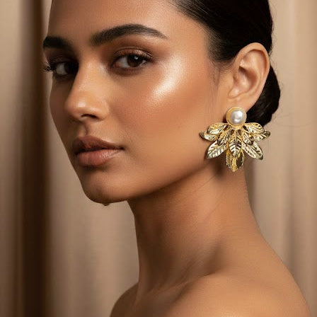 Aros Guzmania - Aros Bañados en Oro Amarillo