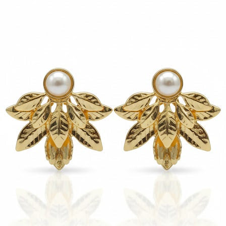 Aros Guzmania - Aros Bañados en Oro Amarillo