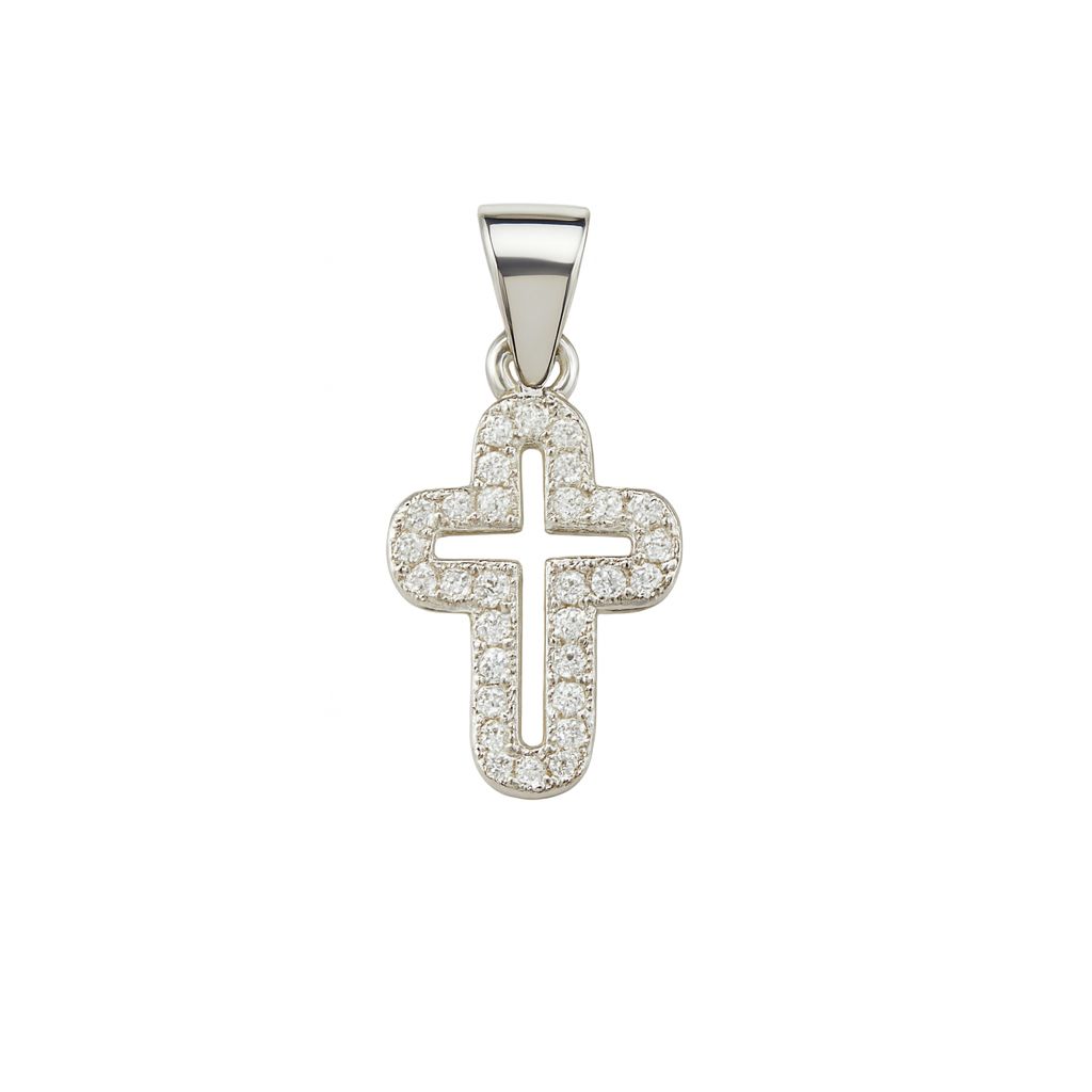 Colgante de Cruz - Colgante plata 925