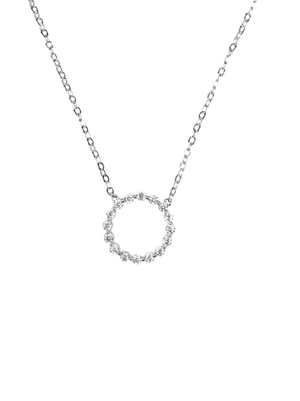 Collar circulo infinito