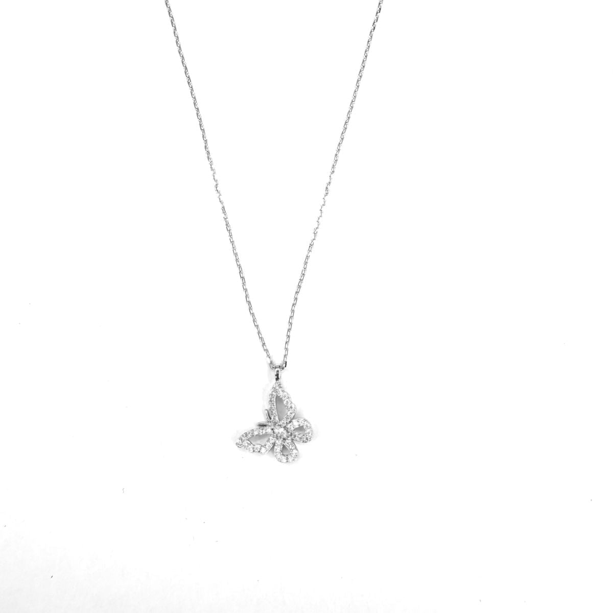 Collar Plata 925 Mariposa