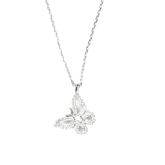 Collar Plata 925 Mariposa