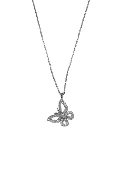 Collar Plata 925 Mariposa