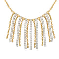Collar Brillos - Collar Bañado en Oro Amarillo