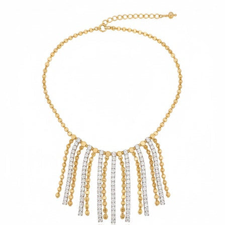 Collar Brillos - Collar Bañado en Oro Amarillo