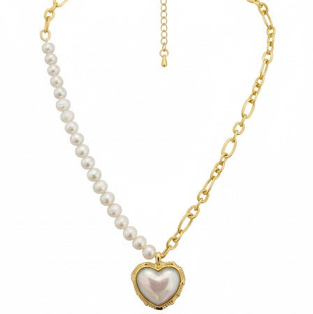 Collar Amour - Collar Bañado en Oro Amarillo