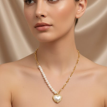 Collar Amour - Collar Bañado en Oro Amarillo